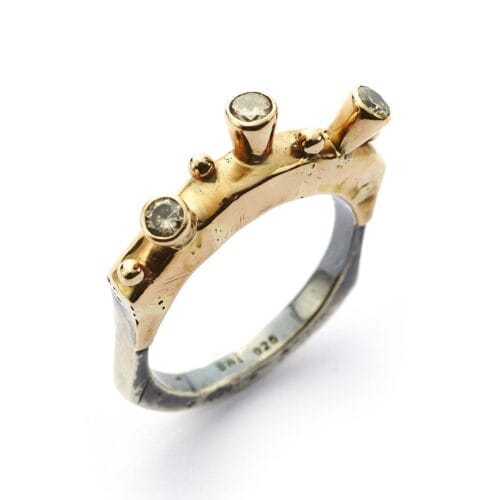 manhattan skyline 3 diamant ring