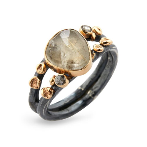 gili sun rutile kvarts ring