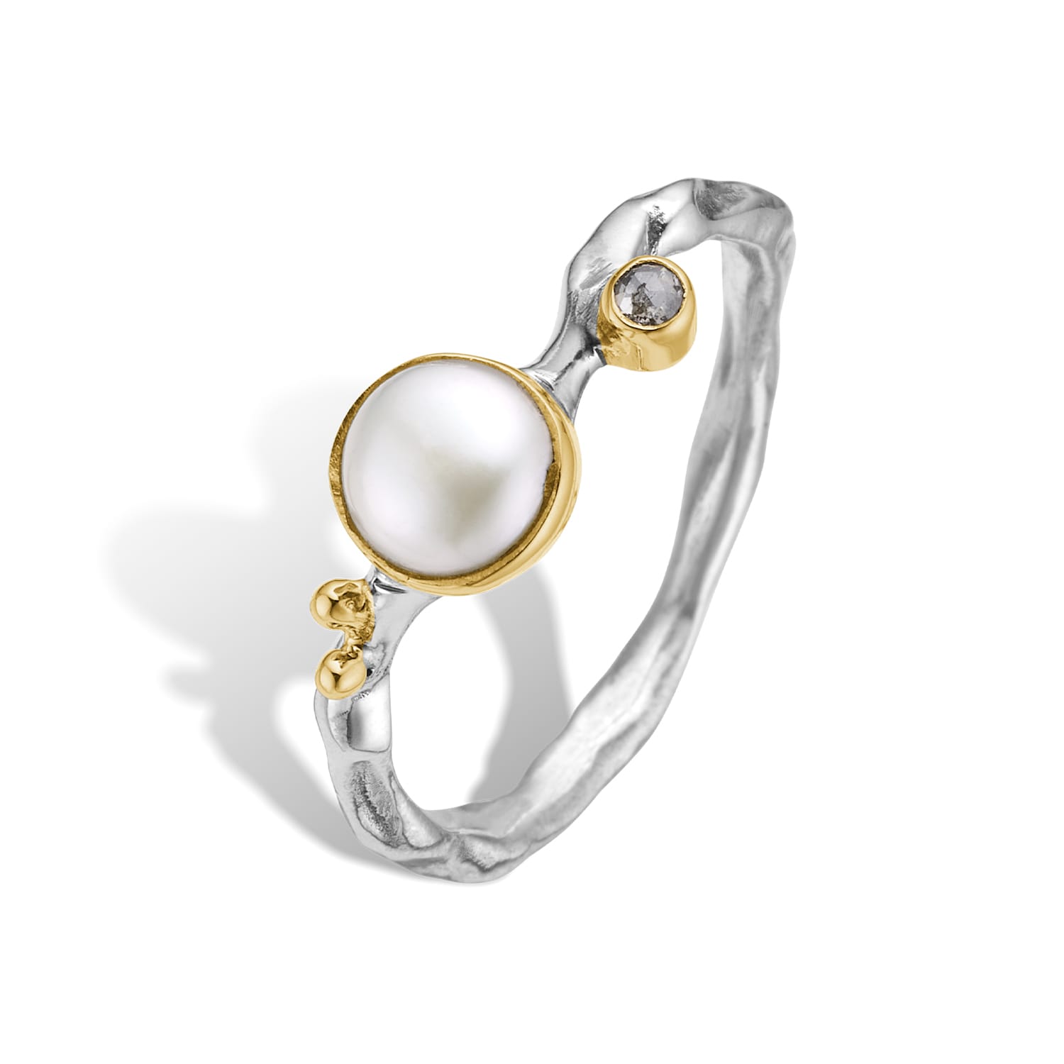 grace single pearl ring