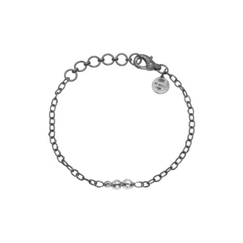 rose buds 3 sølv armbånd