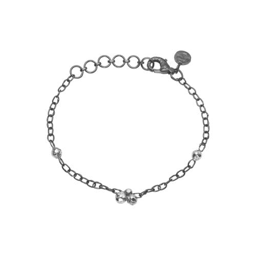 rose buds 5 sølv armbånd