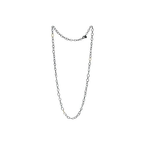 apollo slim golden link halskæde